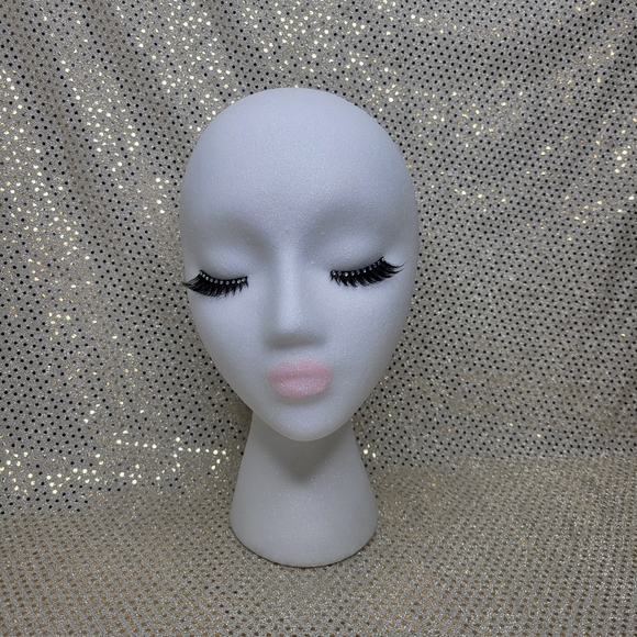 Female Styrofoam Mannequin Head - Picture 4 of 5